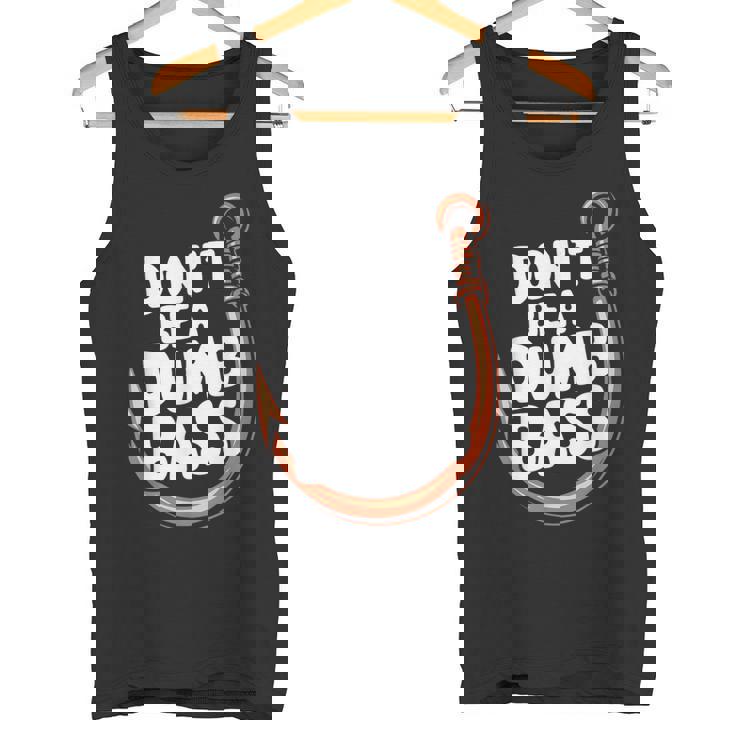 Don’T Be A Dumb Bass Fishing Lover タンクトップ