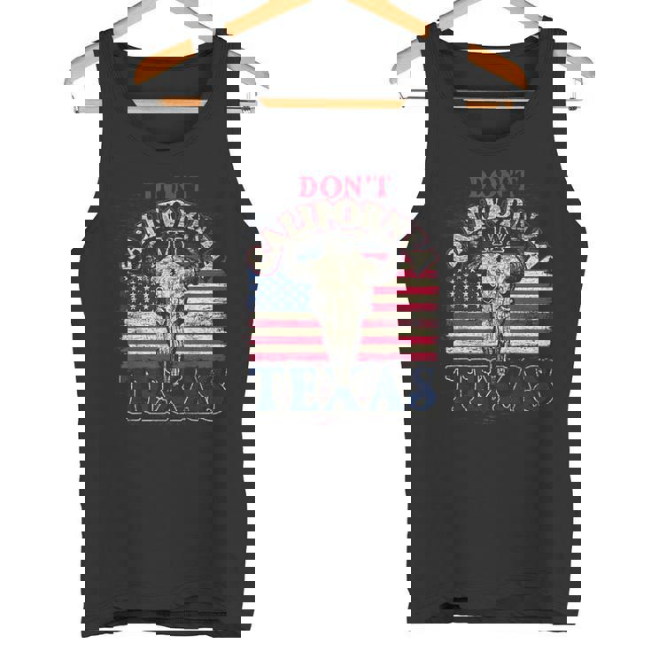 Drôle Texan Cowboy État Américain Drapeau Texas Débardeur e