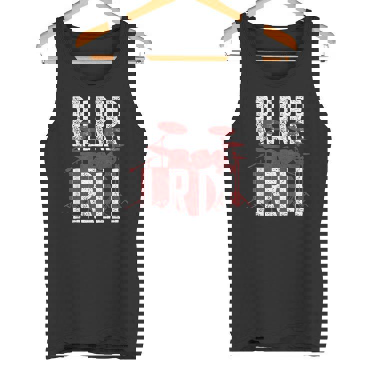 Drummers ドラム パラディドル 練習ドリル タンクトップ