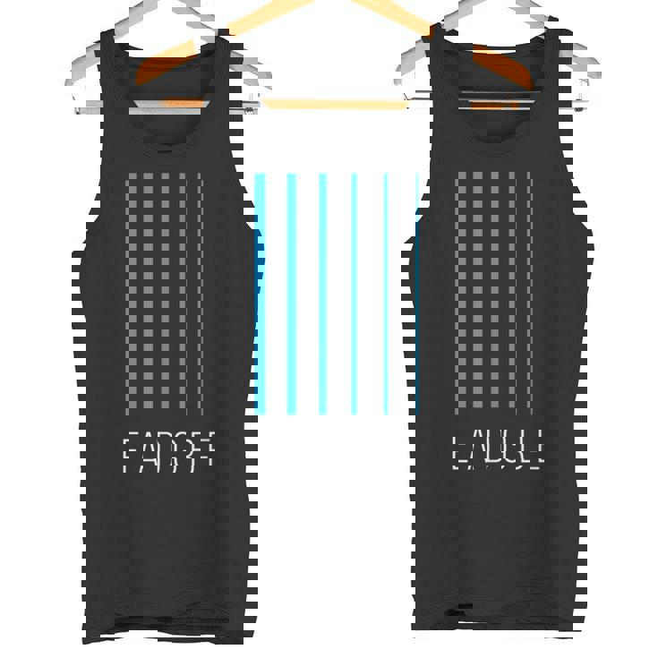 Eadgbe 6弦ギタープレーヤー&ギタリスト クール タンクトップ