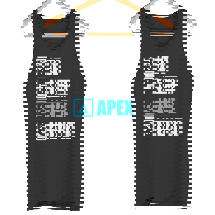 Eatleep Apex リピートシャツ 面白いモチベーションギフト タンクトップ