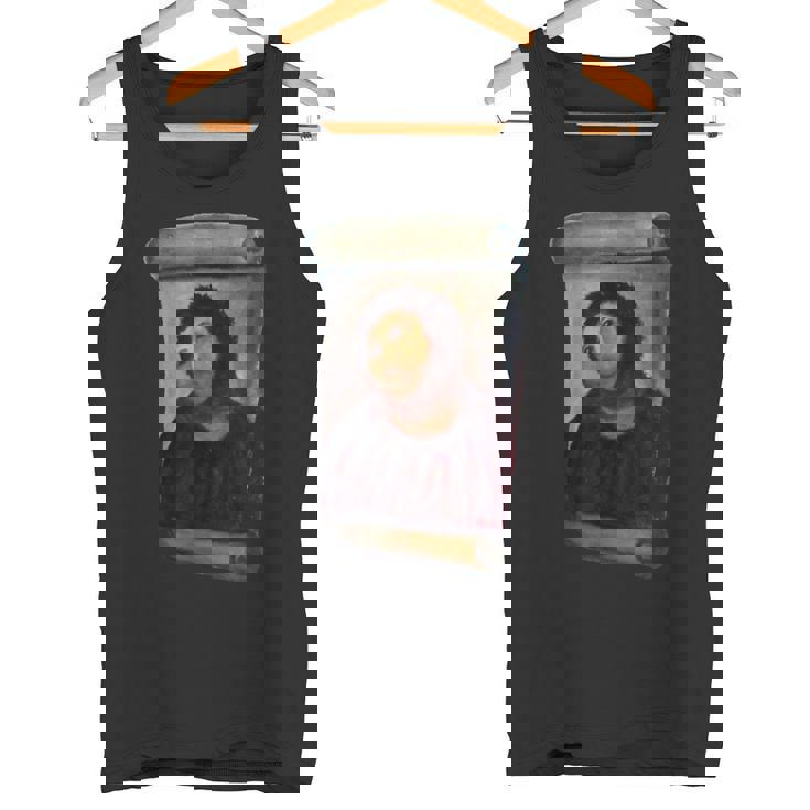 Ecce Homo Cecilia ユーモア クール アンダージャケット グラフィック Jesus タンクトップ