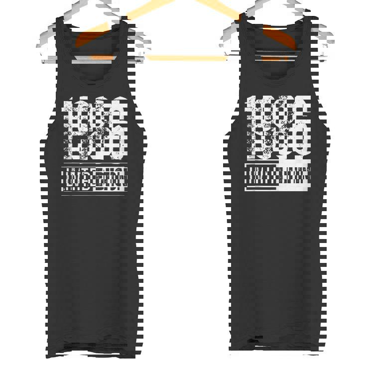 Edición Limitada Y Nacido En 1986 In Mangas Camiseta sin mangas