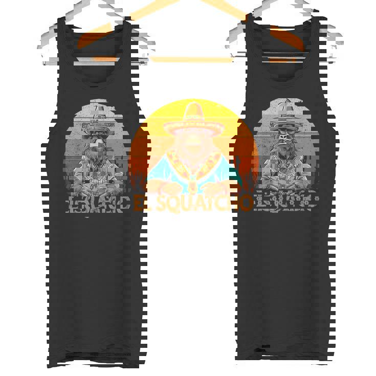 Elquatcho メキシカン ビッグフット サスカッチ シンコ・デ・マヨ メンズ キッズ タンクトップ