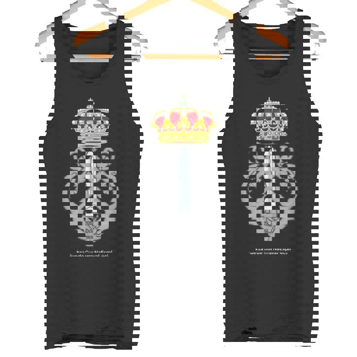 Emblema Fgne Ejército Español Fuerza Guerra Naval Especial Camiseta sin mangas