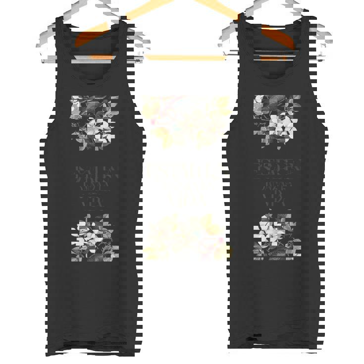 Estar En Danza Laida ボタニカルアート タンクトップ