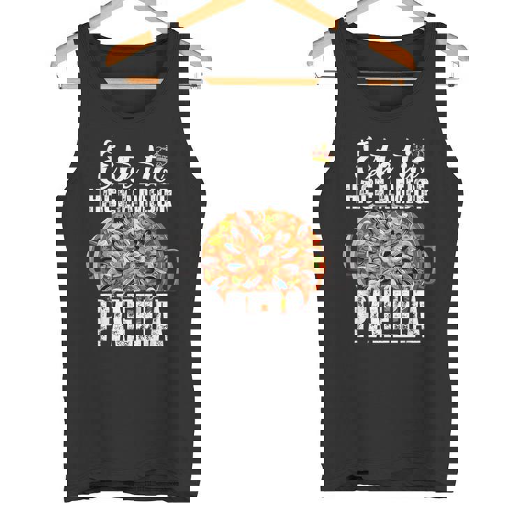 Este Tío Hace La Mejor Paella Amante De La Paella Camiseta sin mangas