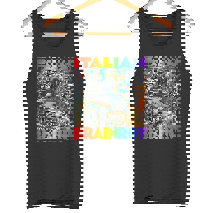 Every Italian Brainrot Meme Italian Brainrotコレクション タンクトップ