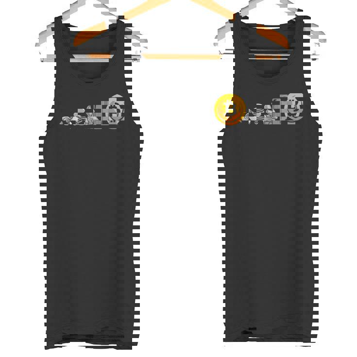 Evolution Of Money お金の進化 ビットコインプランb 暗号通貨btc ホドル タンクトップ