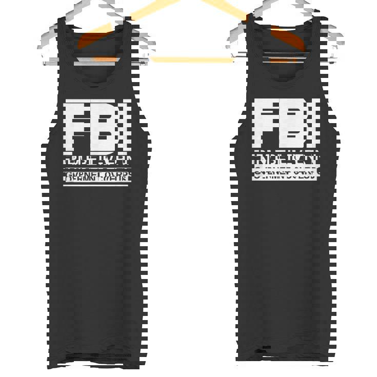 Fbiは州の隠蔽を固く信じています。 タンクトップ