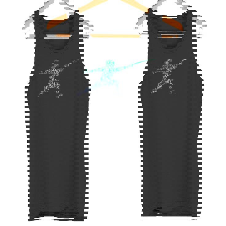 Fencingtance フェンサー 剣闘 ボーイズ フェンシング タンクトップ