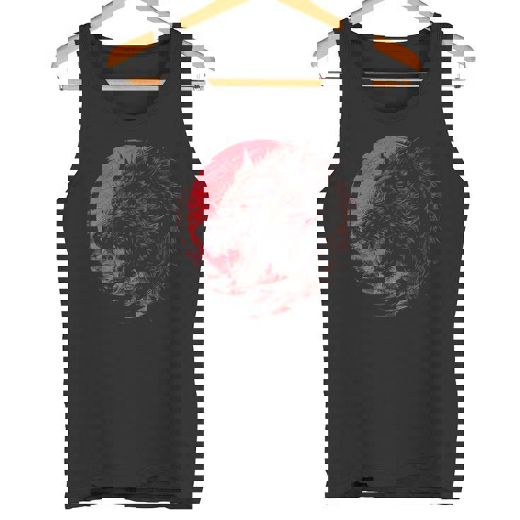 Fenrir Norse Wolf タンクトップ