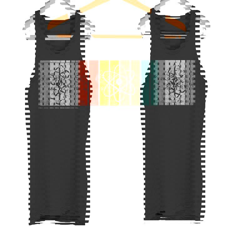 Física Ciencia Natural Retro-Vintage Electrón Neutrón Átomos Camiseta sin mangas