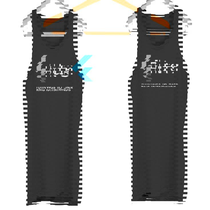 Flutter ウィジェットがアートになる場所 タンクトップ