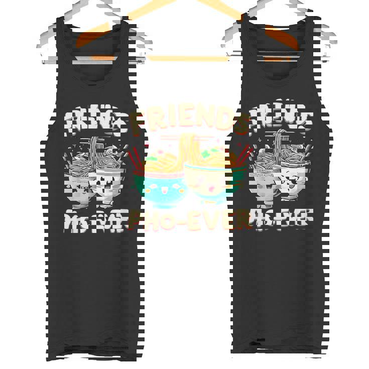 Friends Pho-Ever かわいいベトナムのフォー麺スープボウル タンクトップ