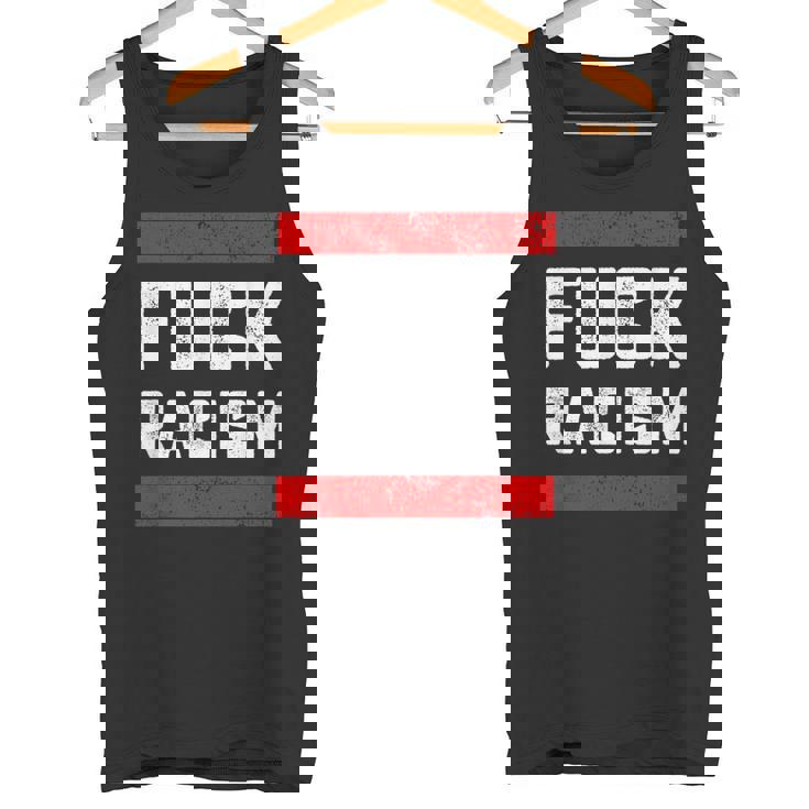 Fuck Racism 反人種差別者 タンクトップ