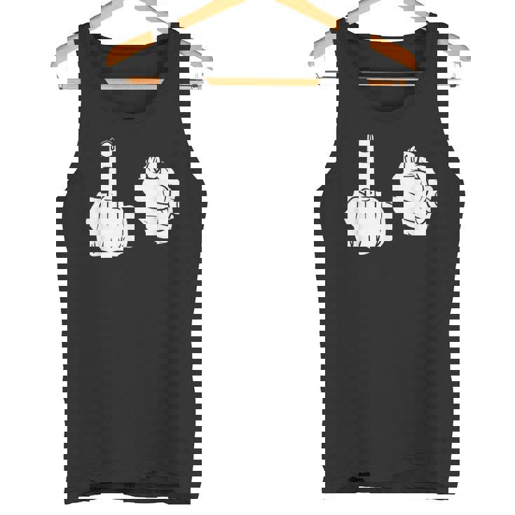 Fuck You シャツ 中指ポインティング Fuk You FUck You タンクトップ