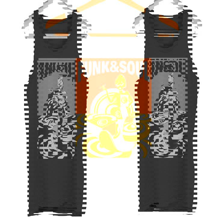 Funk &Oul Music Oldchool Records フィットtシャツ タンクトップ