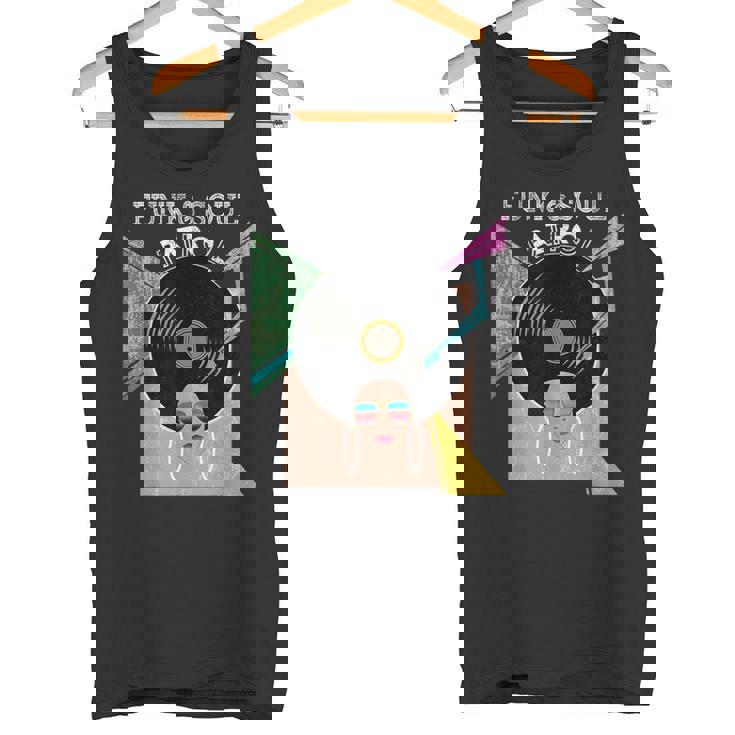 Funk &Oul Patrol 70年代80年代ビンテージアフログラフィックミュージックシャツ タンクトップ