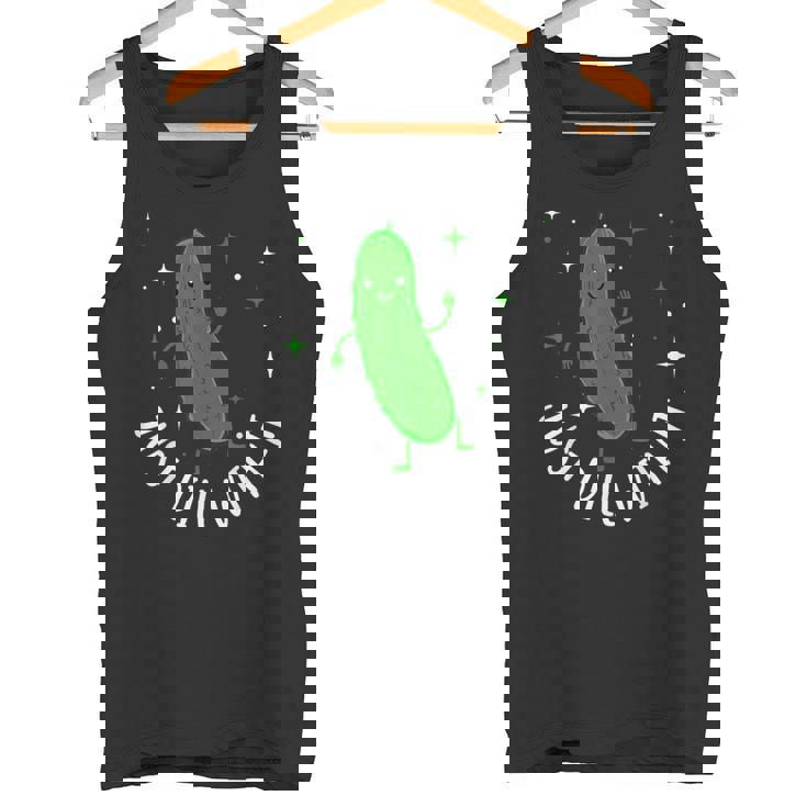 Bun Pickle-Just Dill With It タンクトップ