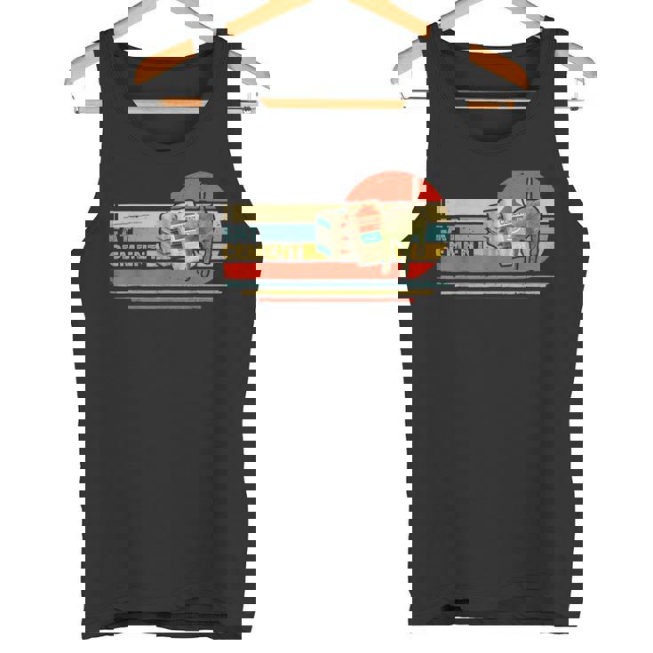 Cat Meme Internet Quote I Eat セメント メンズ レディース クール タンクトップ