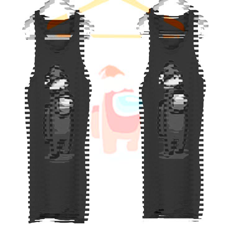Christmas Costume Amongtars Game Us ビンテージ タンクトップ