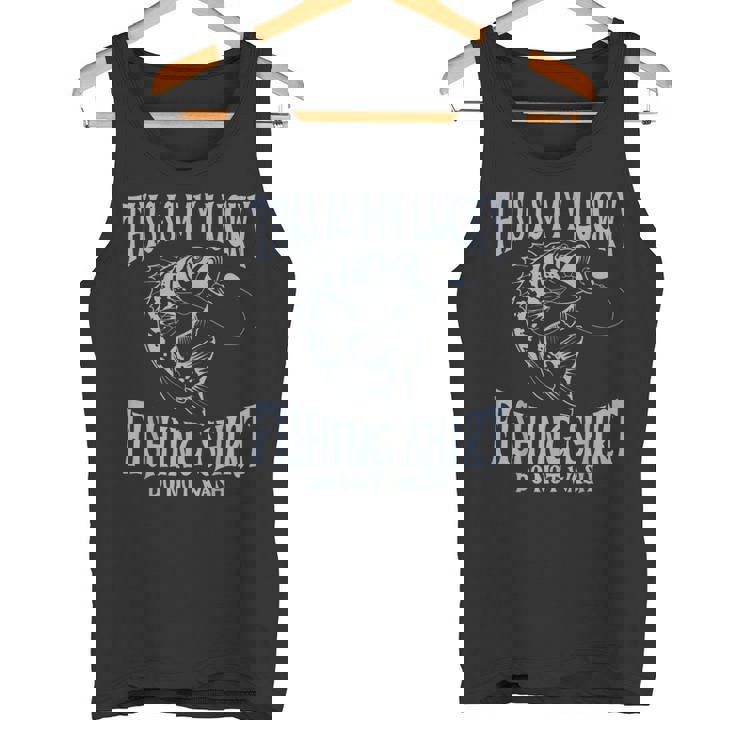 Dad My Lucky Fishing Do Not Wash Fishing Fishing タンクトップ