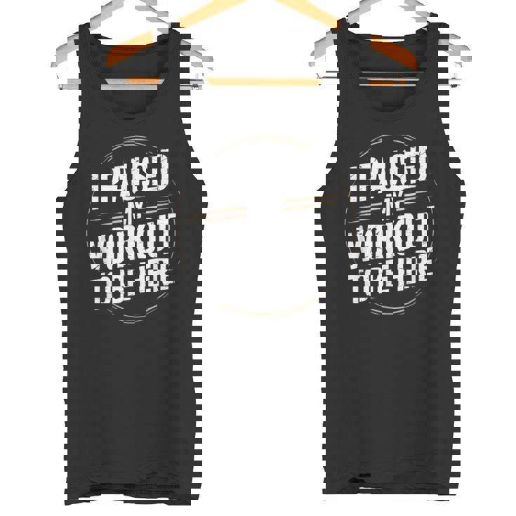 Gym Fitness Workout Motivation Humor Training タンクトップ