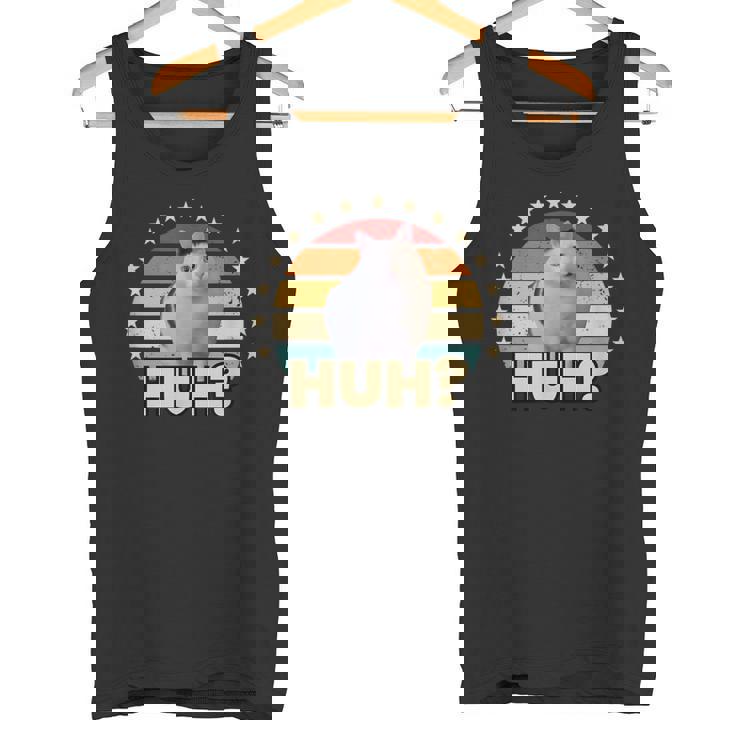 Huh Cat Huhおかしな猫好きのハッミーム タンクトップ