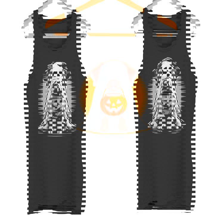 My Dog Is My Boo ハロウィン ゴーストドッグ メンズ レディース キッズ タンクトップ