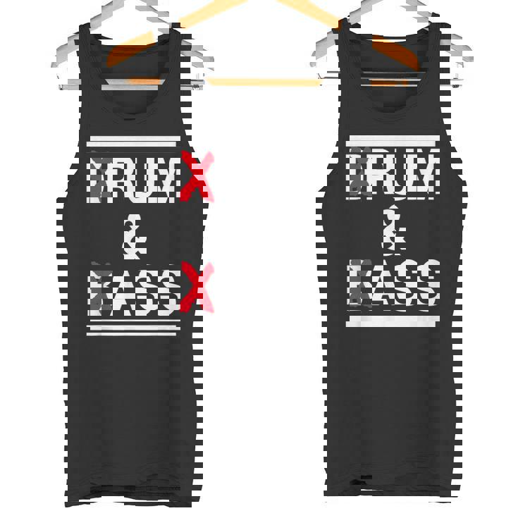 Rum And Ass Lovers Drum & Bass パロディ 皮肉なスローガン タンクトップ