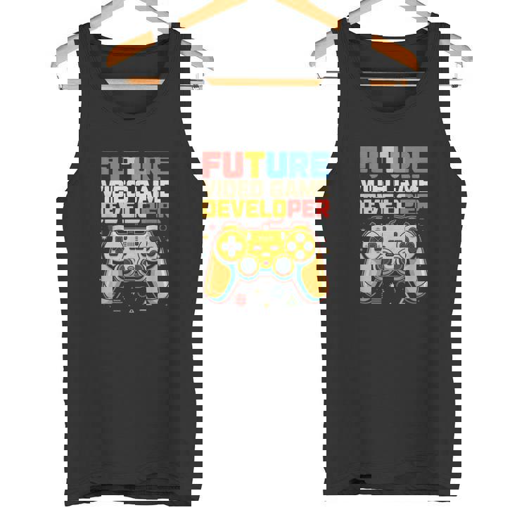 Futureideo Game Developer Gamer Coding Tech Geek タンクトップ