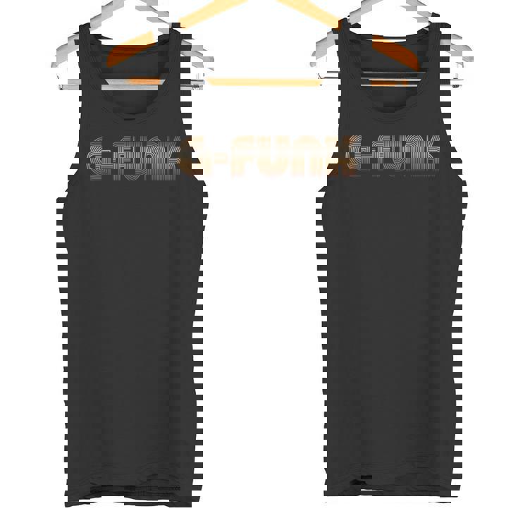 G-Funk 70年代のサウンドにインスパイアされたレトロヴィンテージ タンクトップ