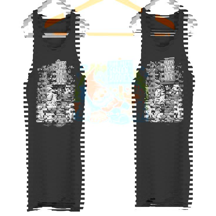 Garden Gnomes Gnome Lover Gnome ガーデニング タンクトップ