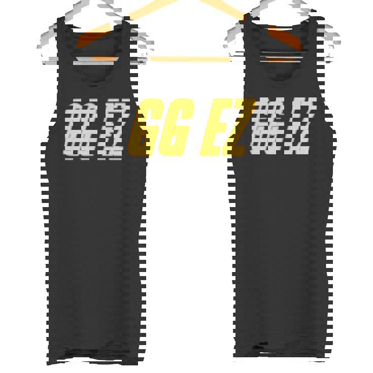 Gg Ez Ggez Good Game Easy Over Ow Fps おもしろゲーミングウォッチ Ow2 タンクトップ