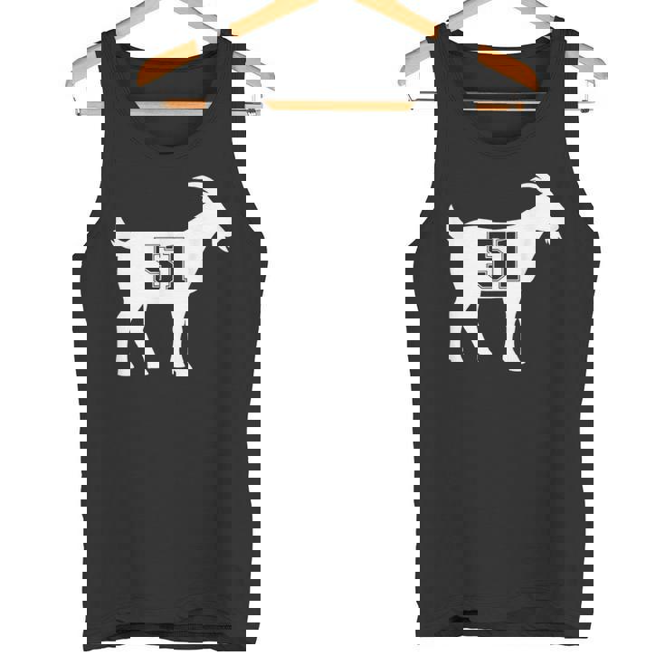 Goat 51 GOATナンバーフィフティワンヤギ タンクトップ