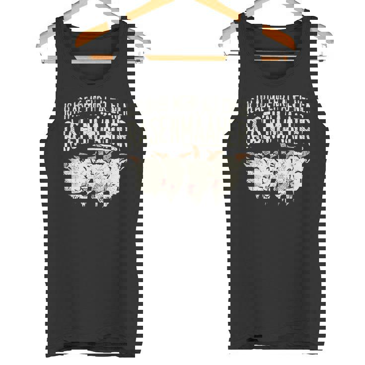 Goat I Have More Than A Lawn Mower Goat タンクトップ