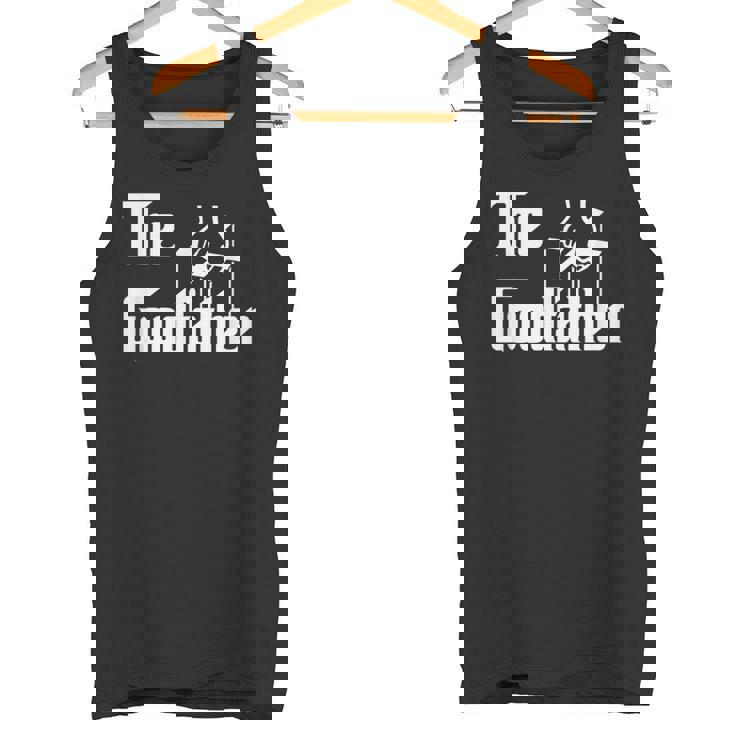 The Goodfather 父の日 ギフト グラフィック ホワイト タンクトップ