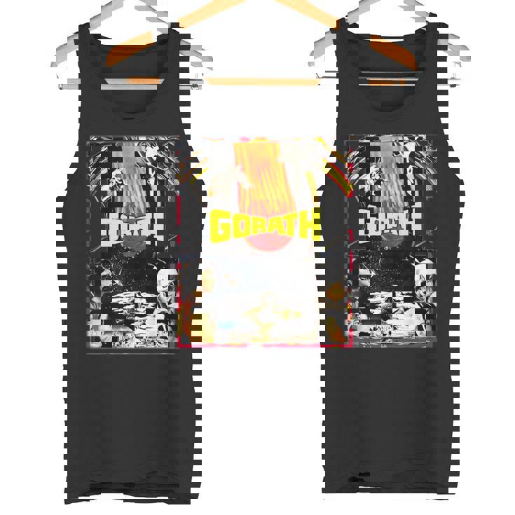 Gorathintageci-Fi Horror Desastre Camiseta sin mangas