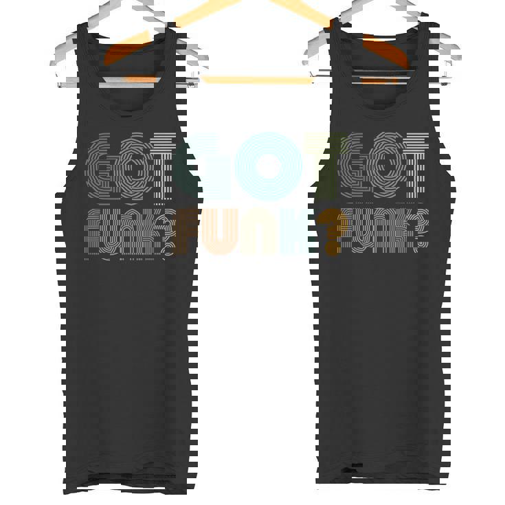 Got Funk Music レトロヴィンテージ風 70年代風 タンクトップ