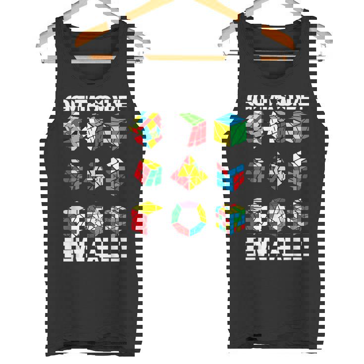 Gottaolve Em Allpeed Cuber パズルキューブ スピードキューブ タンクトップ