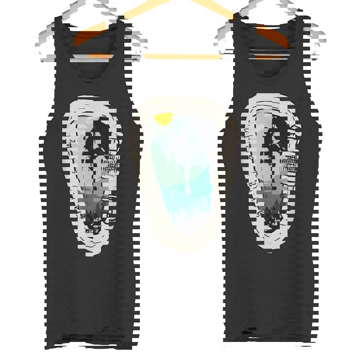 Gravity Is A Myth カラビナ ロッククライミング 山登り タンクトップ