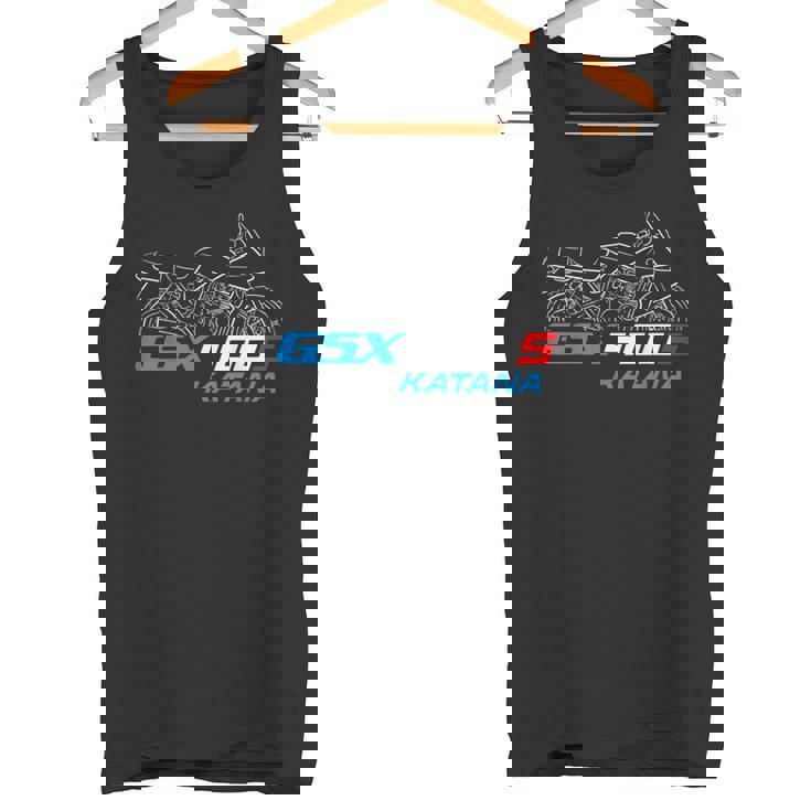 Gsx400s Katana 1992-96 スポーツツーリングライダー用 オートバイ タンクトップ
