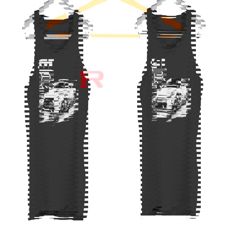 Gt R 35 Jdm ストリートレーシング ドラッグ ドリフト スポーツカー タンクトップ