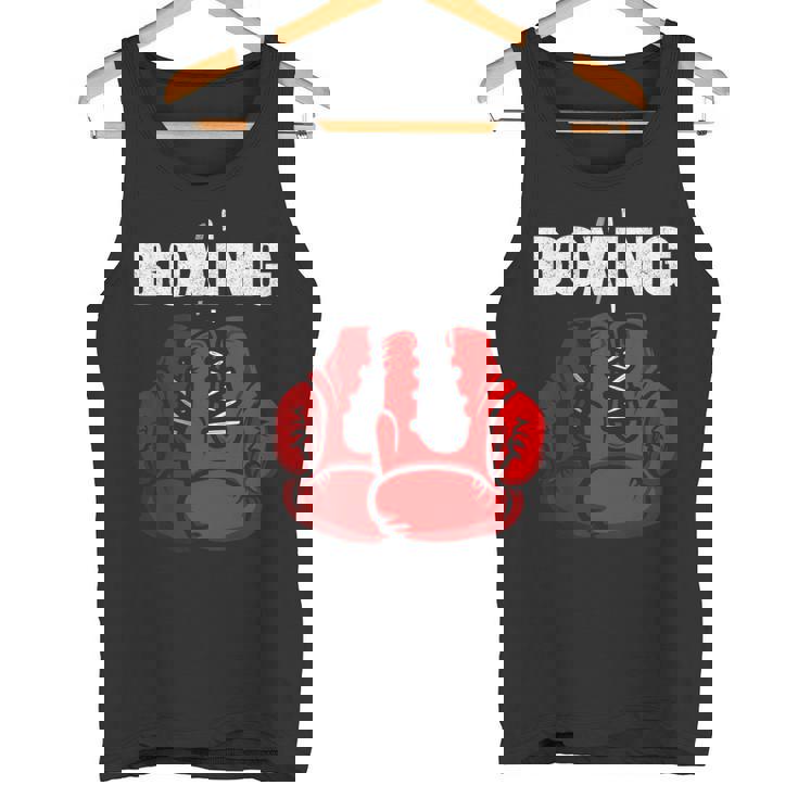 Guantes De Boxeo Love Boxeo Camiseta sin mangas