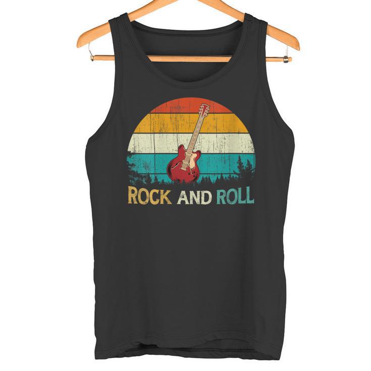 Guitar Musicintage Retrotyle Guitarist Rock And Roll Débardeur e