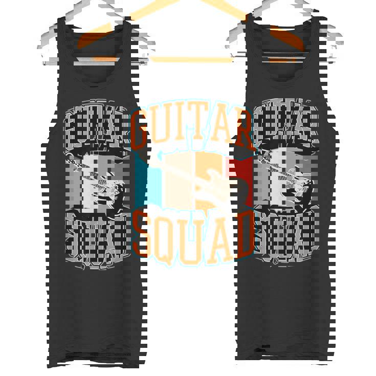 Guitarquad マッチング レトロ ヴィンテージスタイル ギターバンド タンクトップ