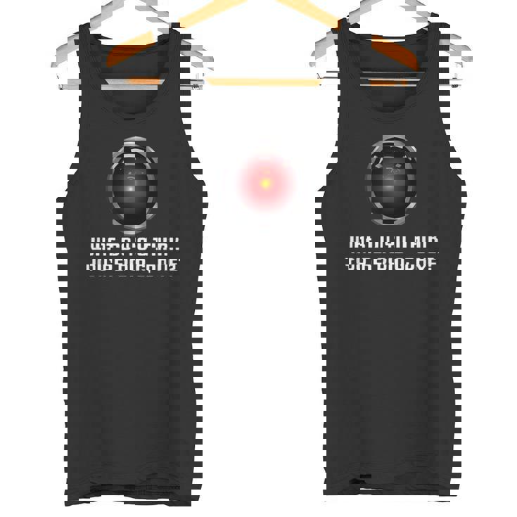 Hal 9000 ヴィンテージ 人工知能 タンクトップ