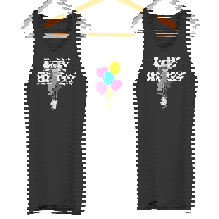 Happy Birthdayお誕生日おめでとう お誕生日おめでとう タンクトップ