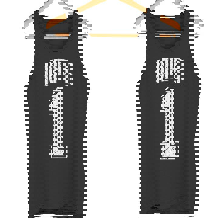 Harpereguidor Número 1 Greatest Fan Camiseta sin mangas